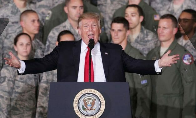Vietnam Draft Dodger Donald Trump and his backup singers the Chicken Hawks
